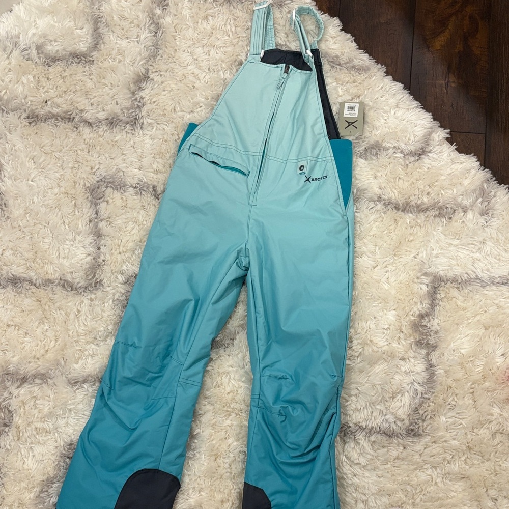 Arctix Teal Snow Bib Overalls